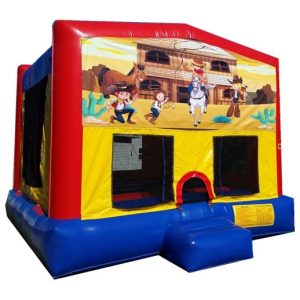 Cowboy, Cowgirl Bounce House