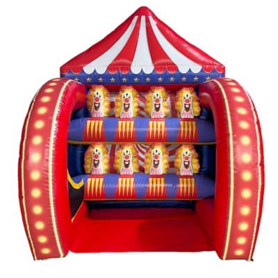 Down A Clown Carnival Game