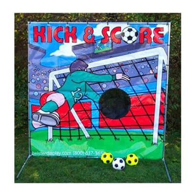 Soccer Kick & Score Carnival Game