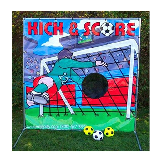 Soccer Kick & Score Carnival Game